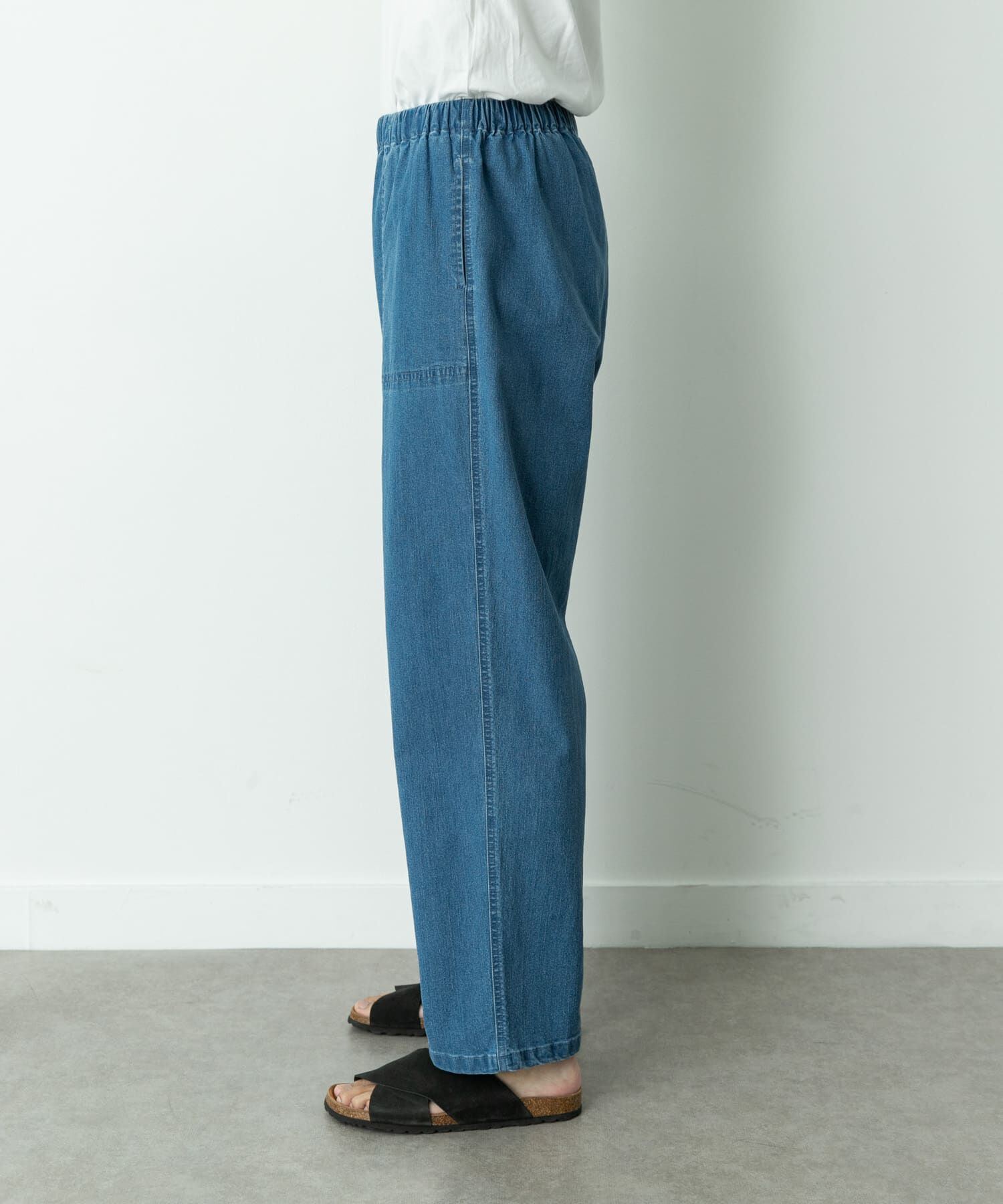 Sonny Label 「接触冷感デニムイージーパンツ」|デニム|