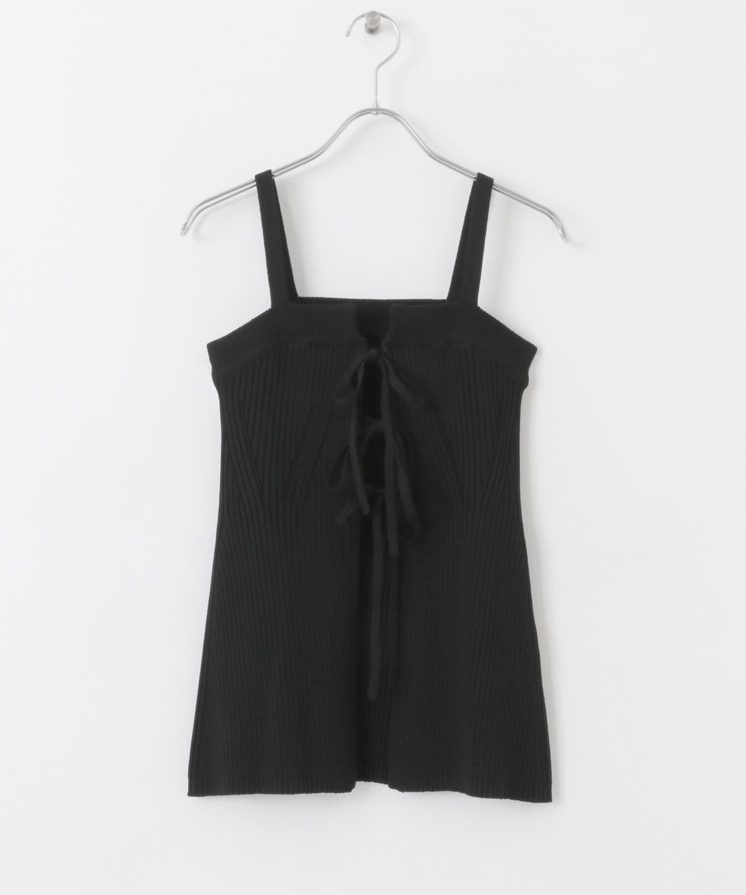 SENSE OF PLACE by URBAN RESEARCH「フロントリボンニットキャミソール」|キャミソール|