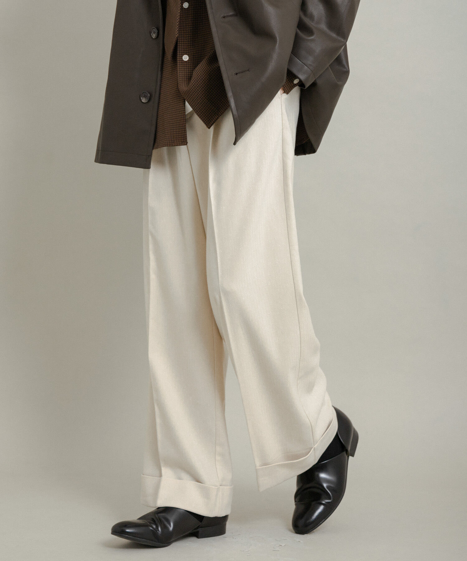 SENSE OF PLACE by URBAN RESEARCH「ネップワイドダブルスラックス」|その他|