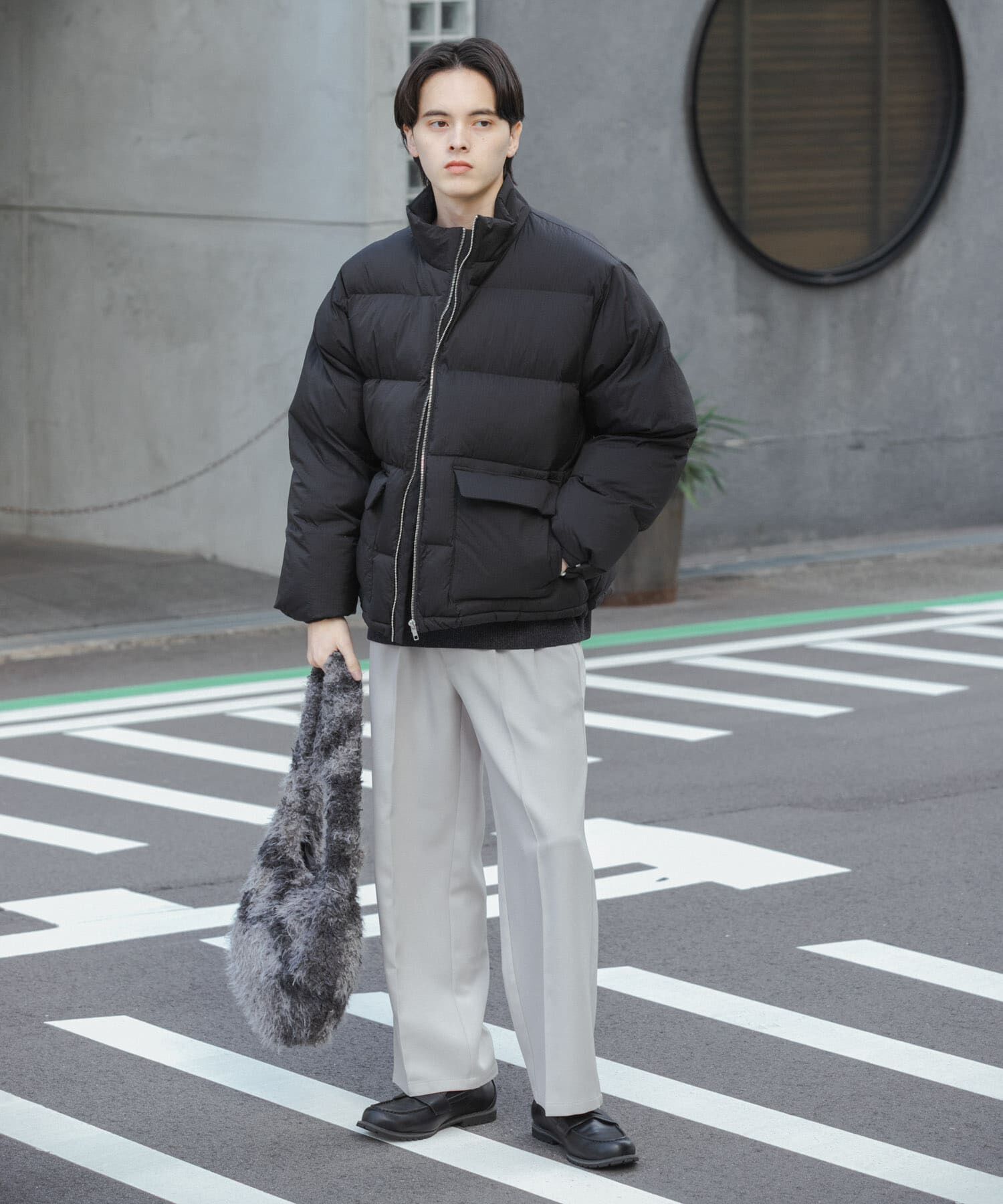 SENSE OF PLACE by URBAN RESEARCH「パデッドブルゾン」|ブルゾン・スタジャン|