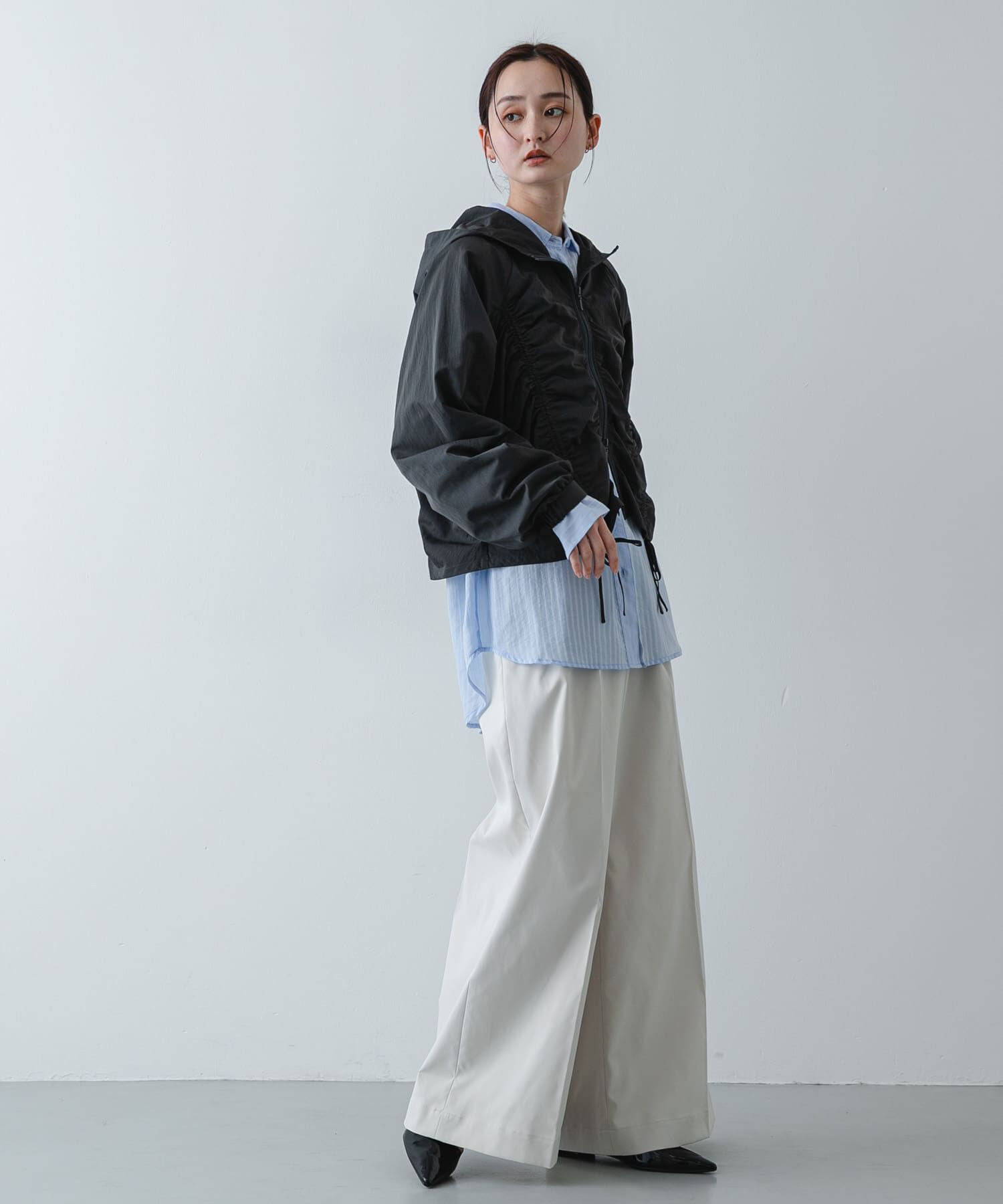 SENSE OF PLACE by URBAN RESEARCH「シャーリングライトブルゾン」|ブルゾン・スタジャン|