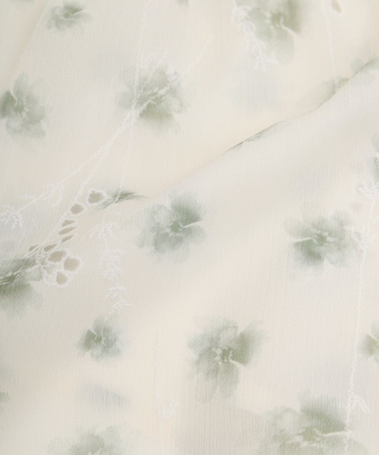 earth music&ecology「花柄ギャザーキャミビスチェ」|ベスト・ジレ|