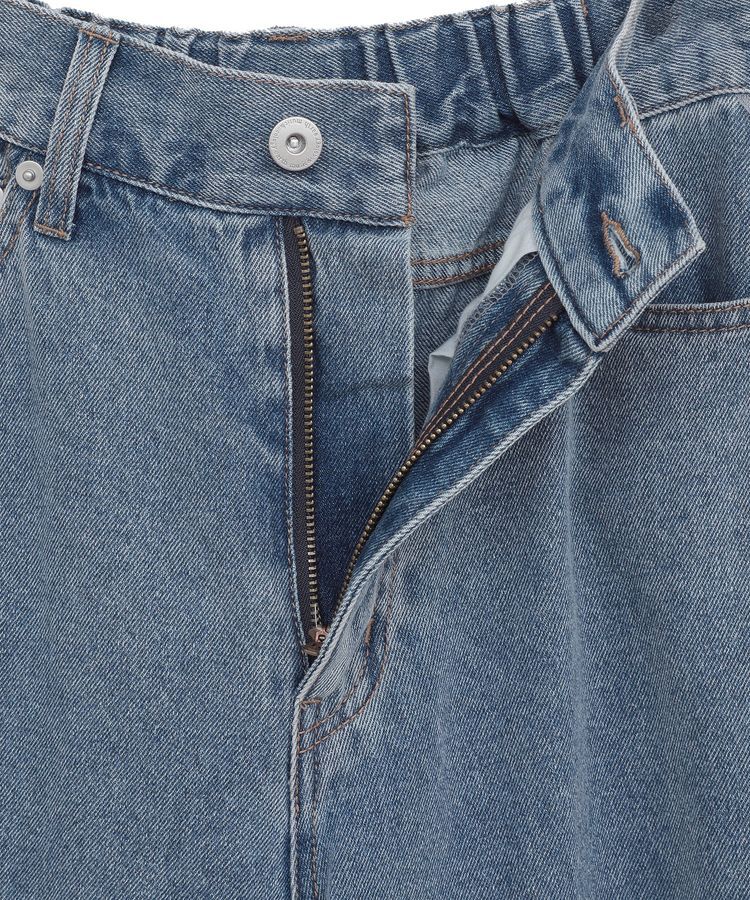 earth music&ecology「サイドチュールデニムパンツ」|デニム|