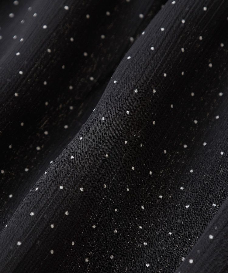 earth music&ecology「レイヤードライクドット柄ブラウス」|シャツ・ブラウス|