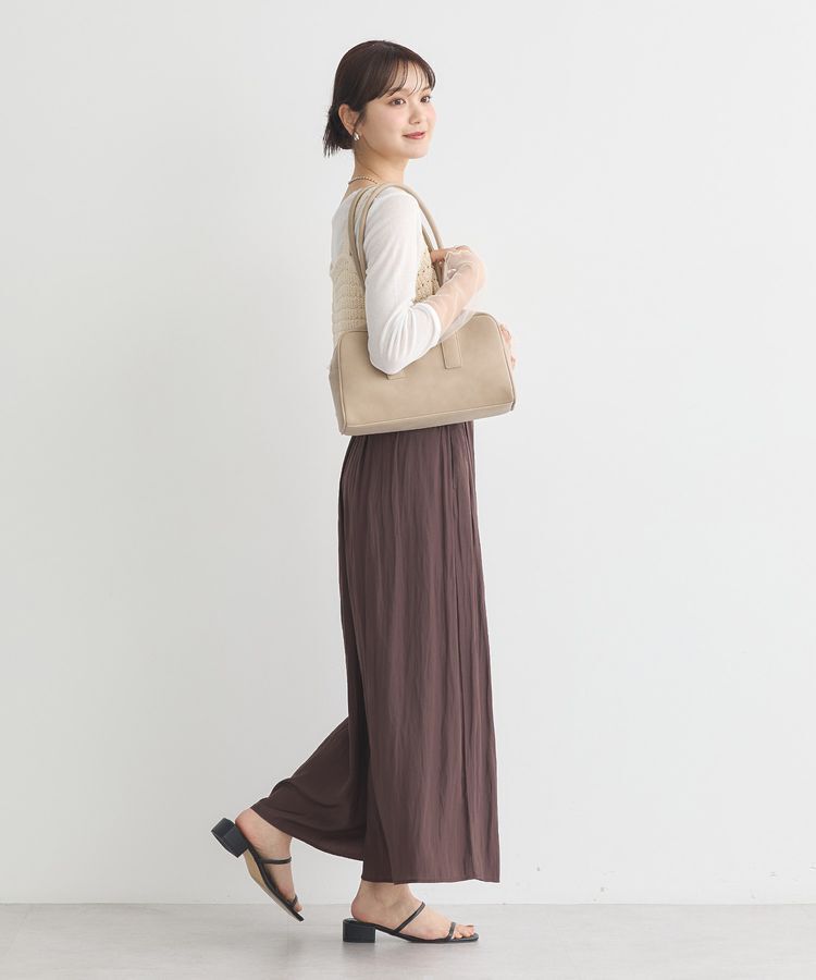 earth music&ecology「フリンジニットビスチェ」|ベスト・ジレ|