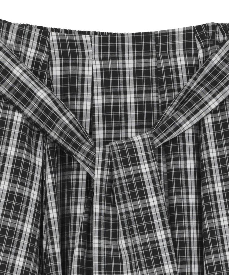 earth music&ecology「イレヘムチェックシャツスカート」|フレア|