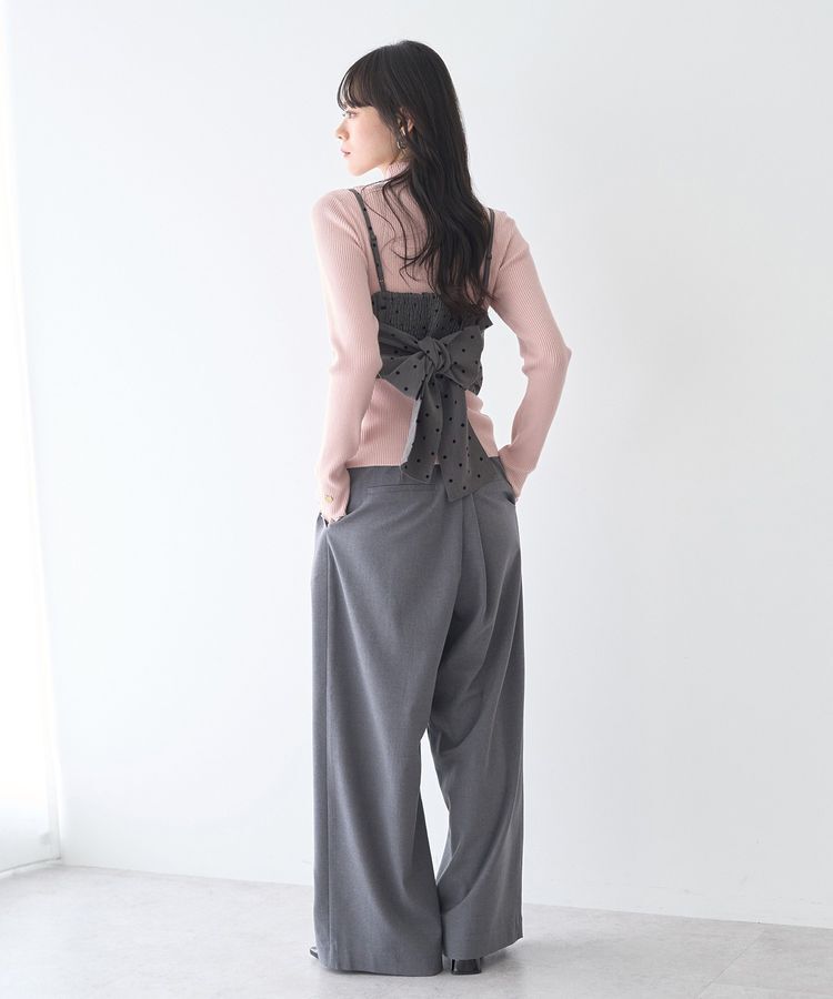 earth music&ecology「ハートプレートリブニットプルオーバー」|ニット・セーター|