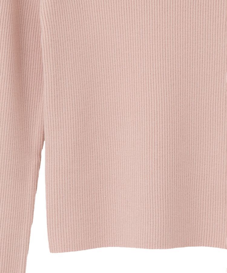 earth music&ecology「ハートプレートリブニットプルオーバー」|ニット・セーター|