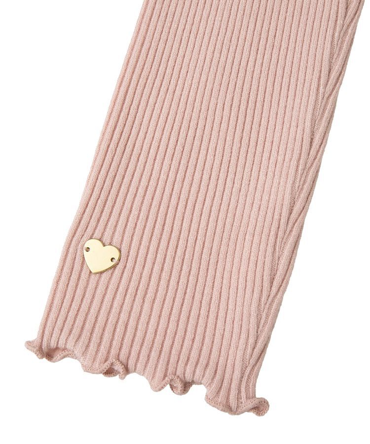 earth music&ecology「ハートプレートリブニットプルオーバー」|ニット・セーター|