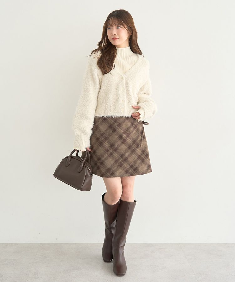 earth music&ecology「ハートプレートリブニットプルオーバー」|ニット・セーター|