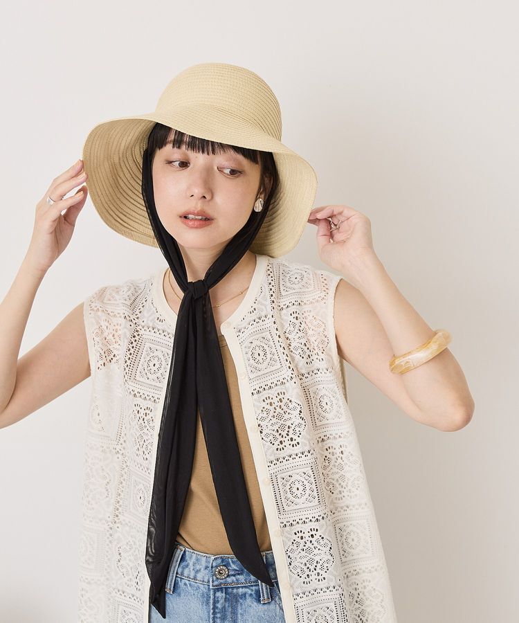 AMERICAN HOLIC「【UVカット】折りたためるハット」|その他|Beige