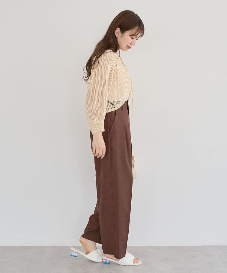 Green Parks「・ELENCARE DUE 2wayメッシュカーディガン」|カーディガン|