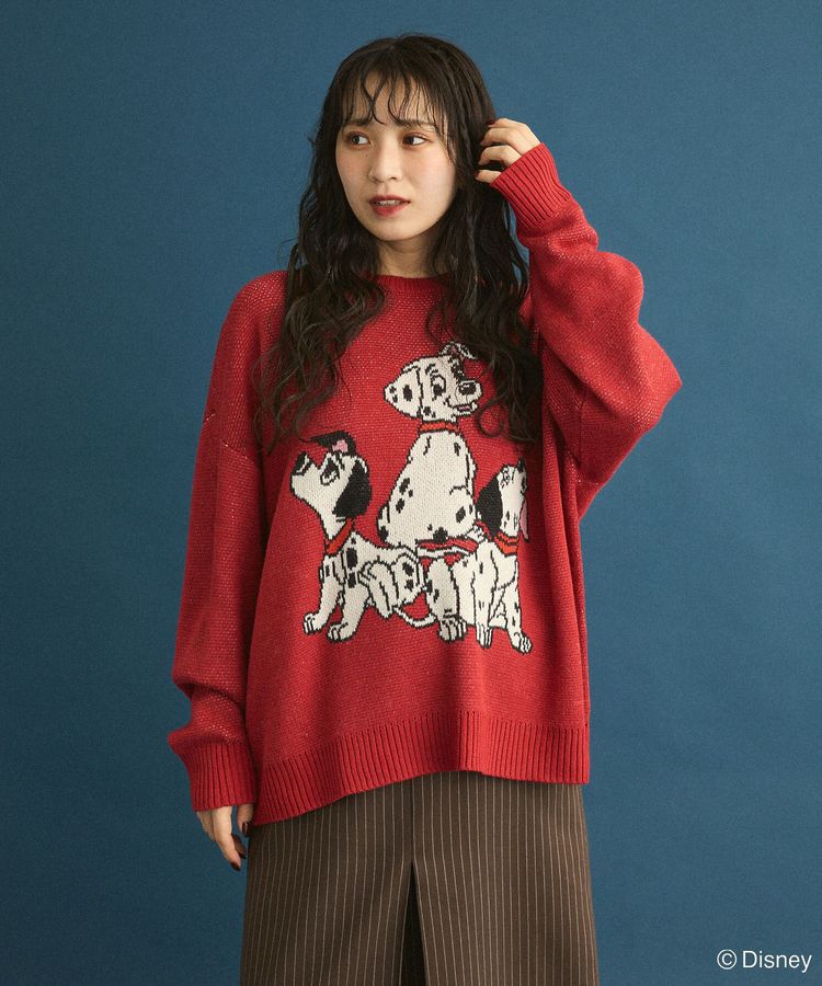 Green Parks「101匹わんちゃん/ジャガードニット」|ニット・セーター|