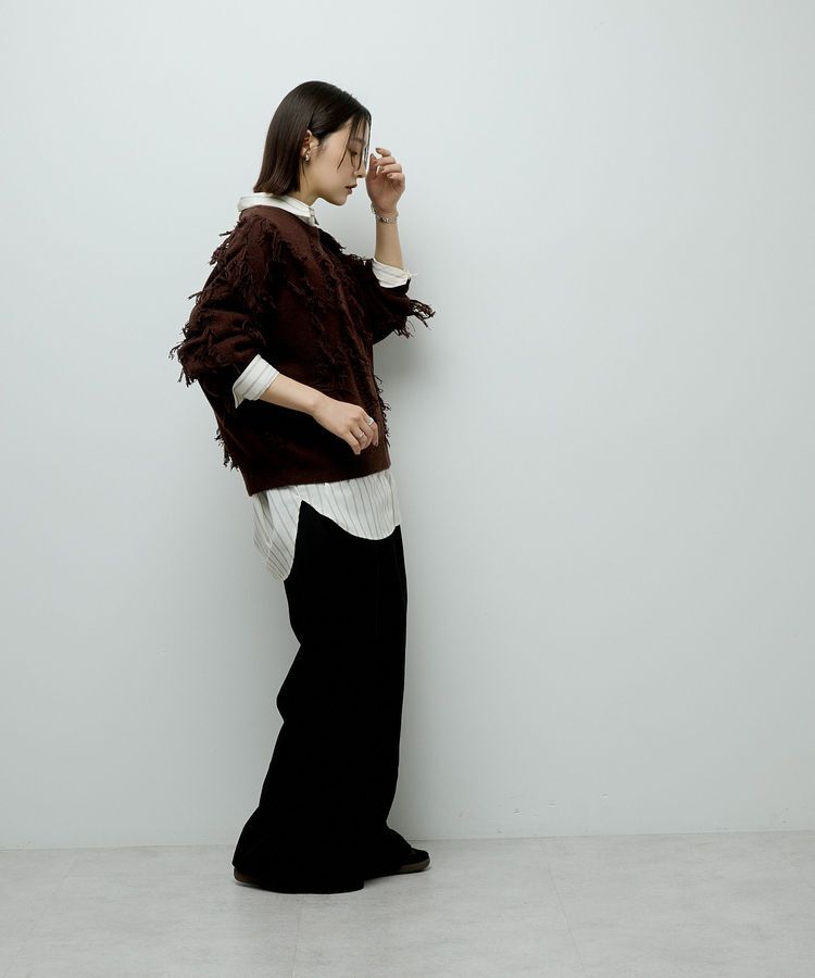 Green Parks「フリンジニットプルオーバー」|ニット・セーター|