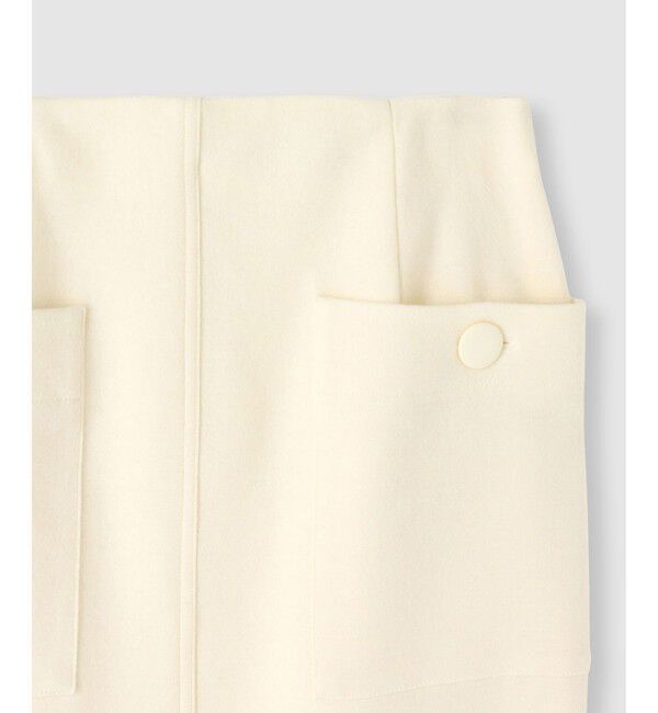 allureville「◇カラーメルトン釦付タイトスカート」|スカート|