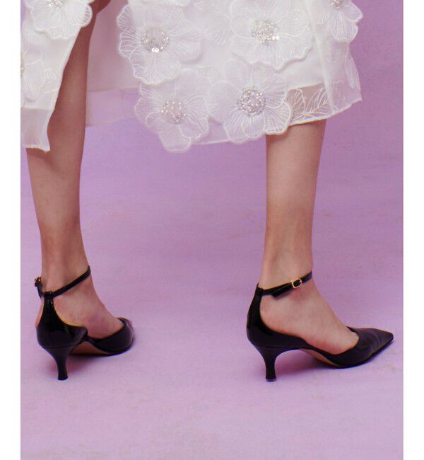 LOULOU WILLOUGHBY「【LOULOU WILLOUGHBY】ポインテッドアンクルパンプス」|パンプス|