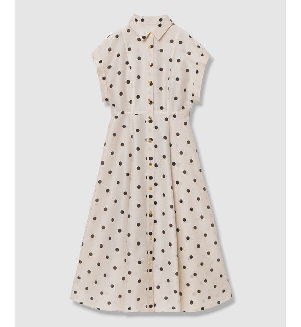 LOULOU WILLOUGHBY「◇【LOULOU WILLOUGHBY】オーガンドットワンピース」|ワンピース|