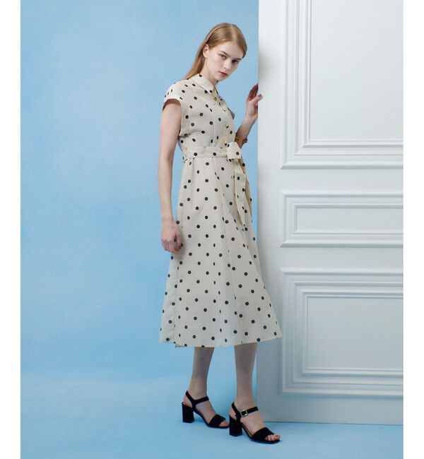 LOULOU WILLOUGHBY「◇【LOULOU WILLOUGHBY】オーガンドットワンピース」|ワンピース|