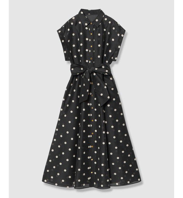 LOULOU WILLOUGHBY「◇【LOULOU WILLOUGHBY】オーガンドットワンピース」|ワンピース|