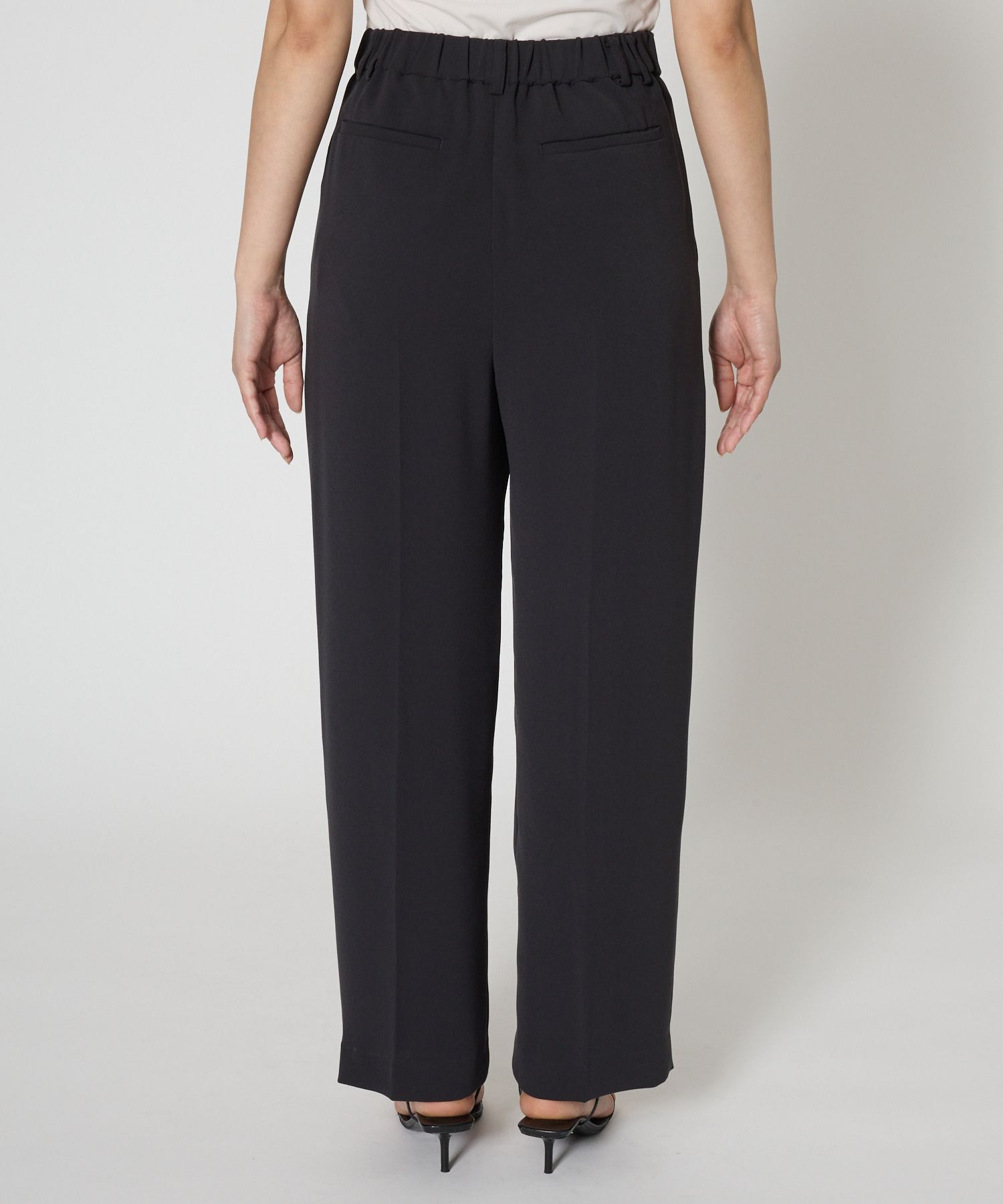  「【スタッフ企画】【先行予約】ジョーゼットアジャストパンツ」|スラックス|