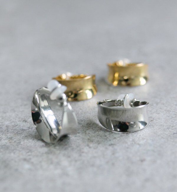  「メタルフープイヤリング」|イヤリング|