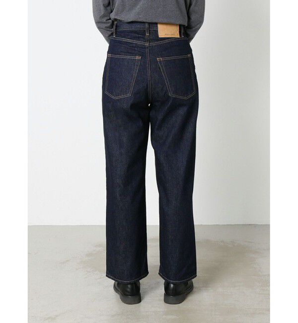 MARMARMAR「MARMARMAR ハイウエストストレートデニムパンツ」|デニム|