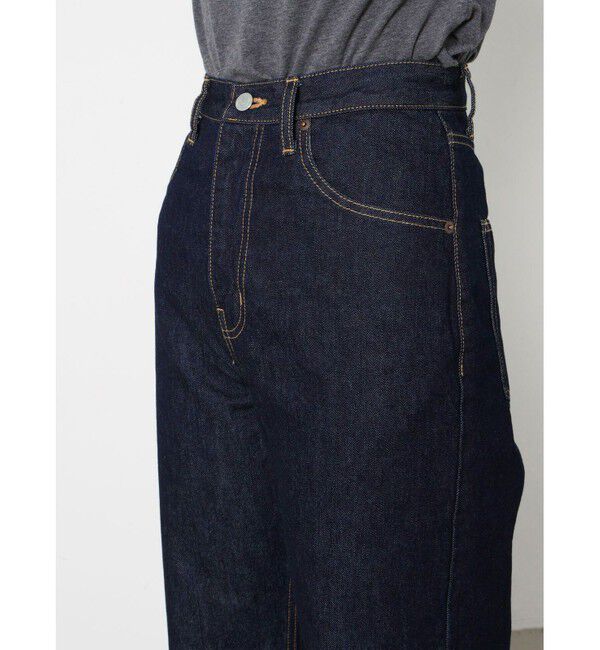 MARMARMAR「MARMARMAR ハイウエストストレートデニムパンツ」|デニム|