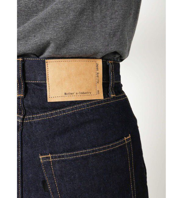 MARMARMAR「MARMARMAR ハイウエストストレートデニムパンツ」|デニム|