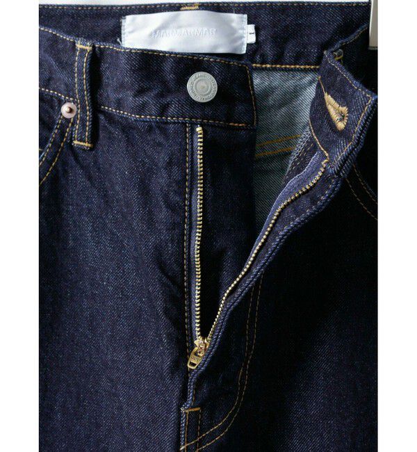 MARMARMAR「MARMARMAR ハイウエストストレートデニムパンツ」|デニム|