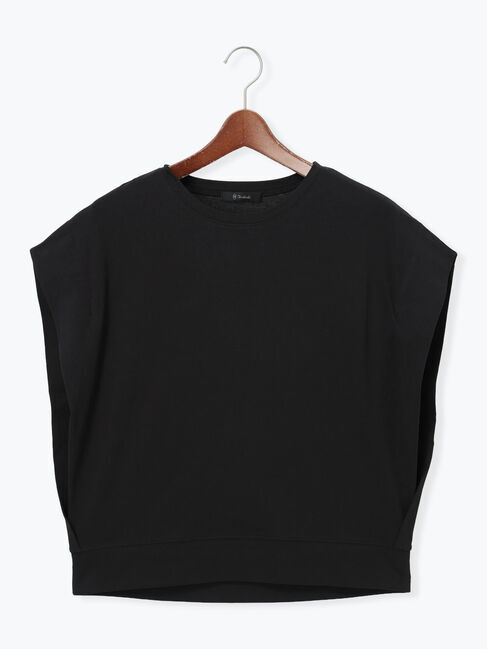 Te chichi「【接触冷感/遮熱/吸水速乾】ショルダータックドルマンTシャツ」|Tシャツ・カットソー|