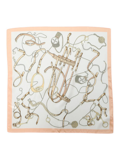 Te chichi「チェーン柄スカーフ」|その他|ピンク