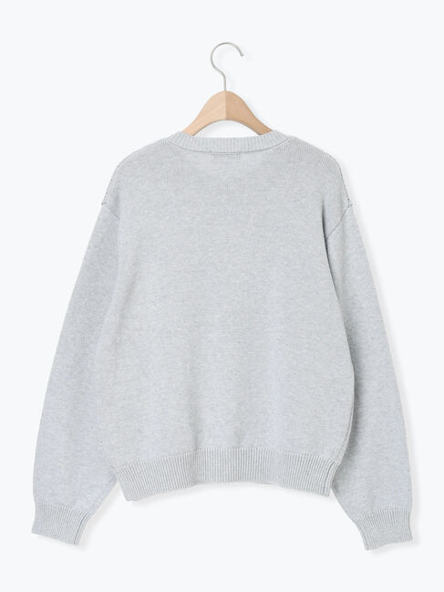 Samansa Mos2「花柄ジャカードカーディガン」|カーディガン|