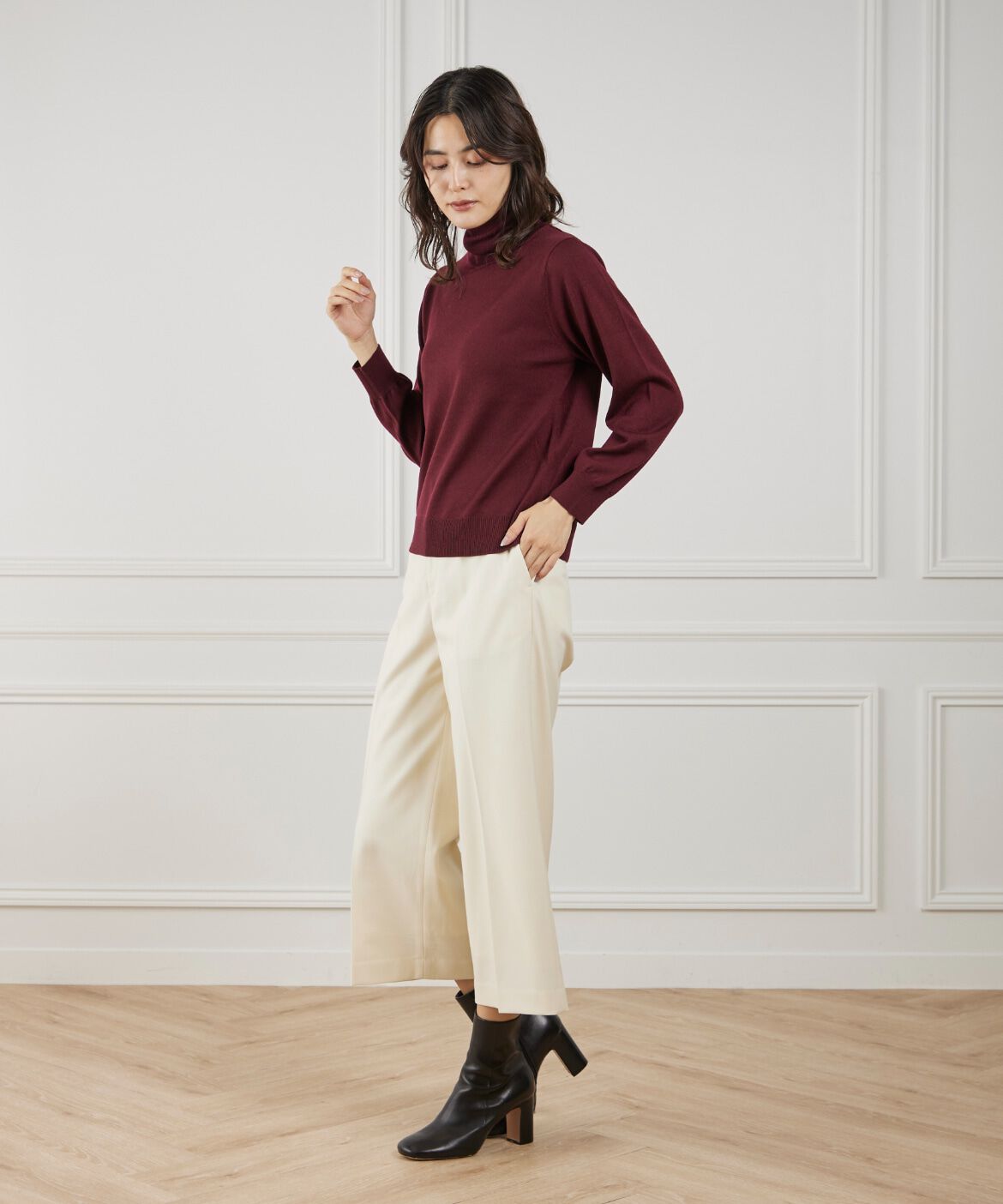 DAY by DAY it&rsquo;s international「ウォッシャブルウールベーシックタートルネックニット《HARMONY》」|ニット・セーター|