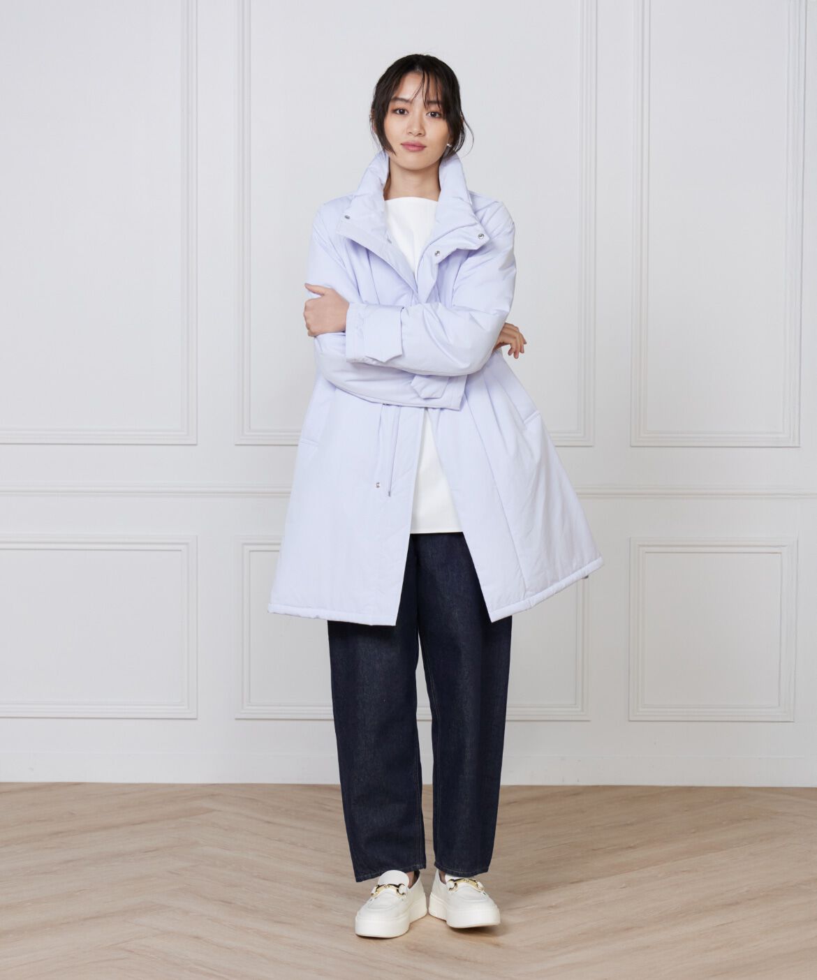 DAY by DAY it&rsquo;s international「スタンドカラー中綿コート」|ダウン|