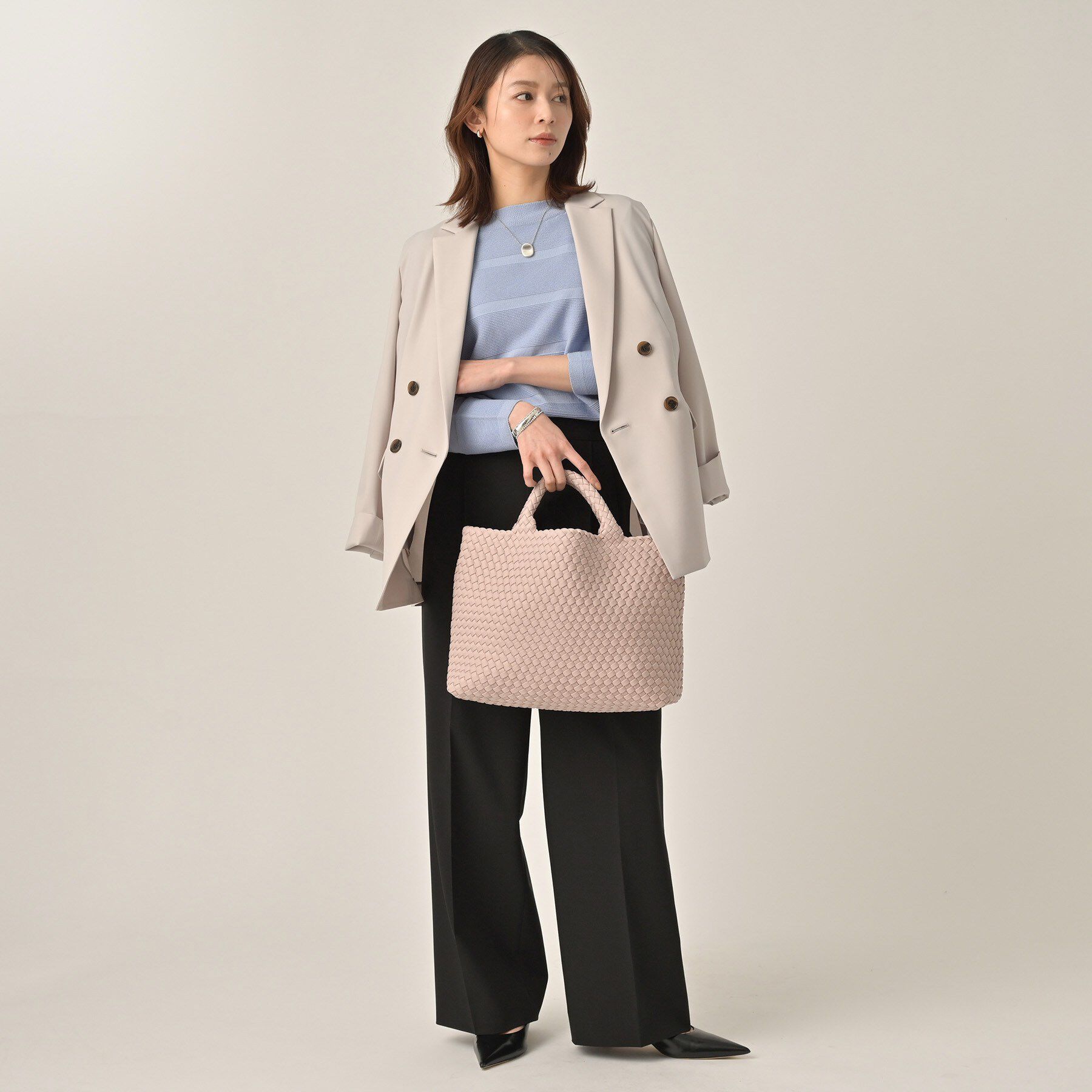 UNTITLED「【古畑星夏さん着用/定番人気】ボンディングメッシュトート」|トートバッグ|