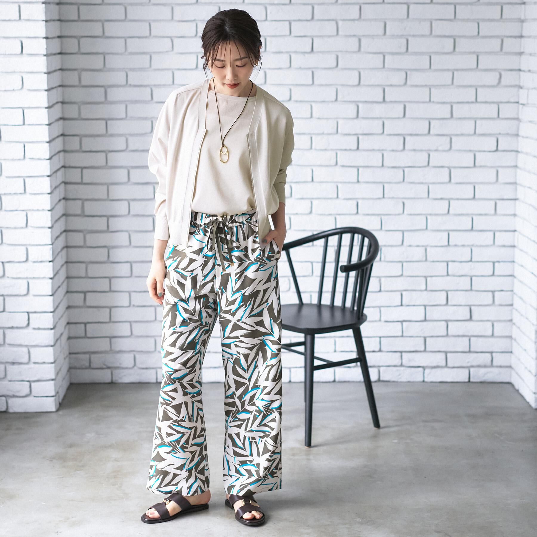 UNTITLED「【アンサンブル可/日除け・冷房対策】シアーレーヨンZIPカーディガン」|カーディガン|