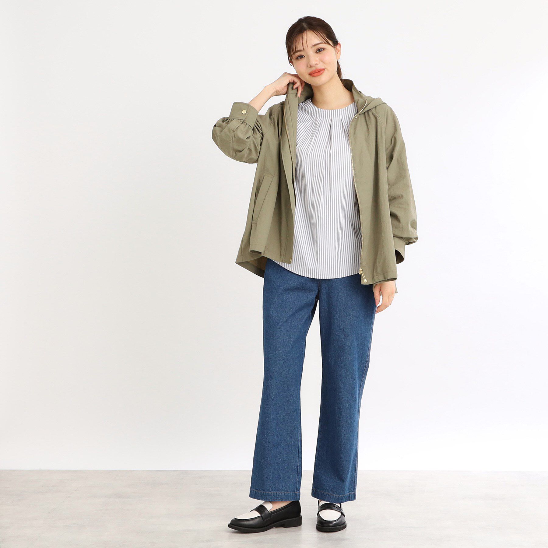 Reflect「フーデッドライティブルゾン」|ブルゾン・スタジャン|