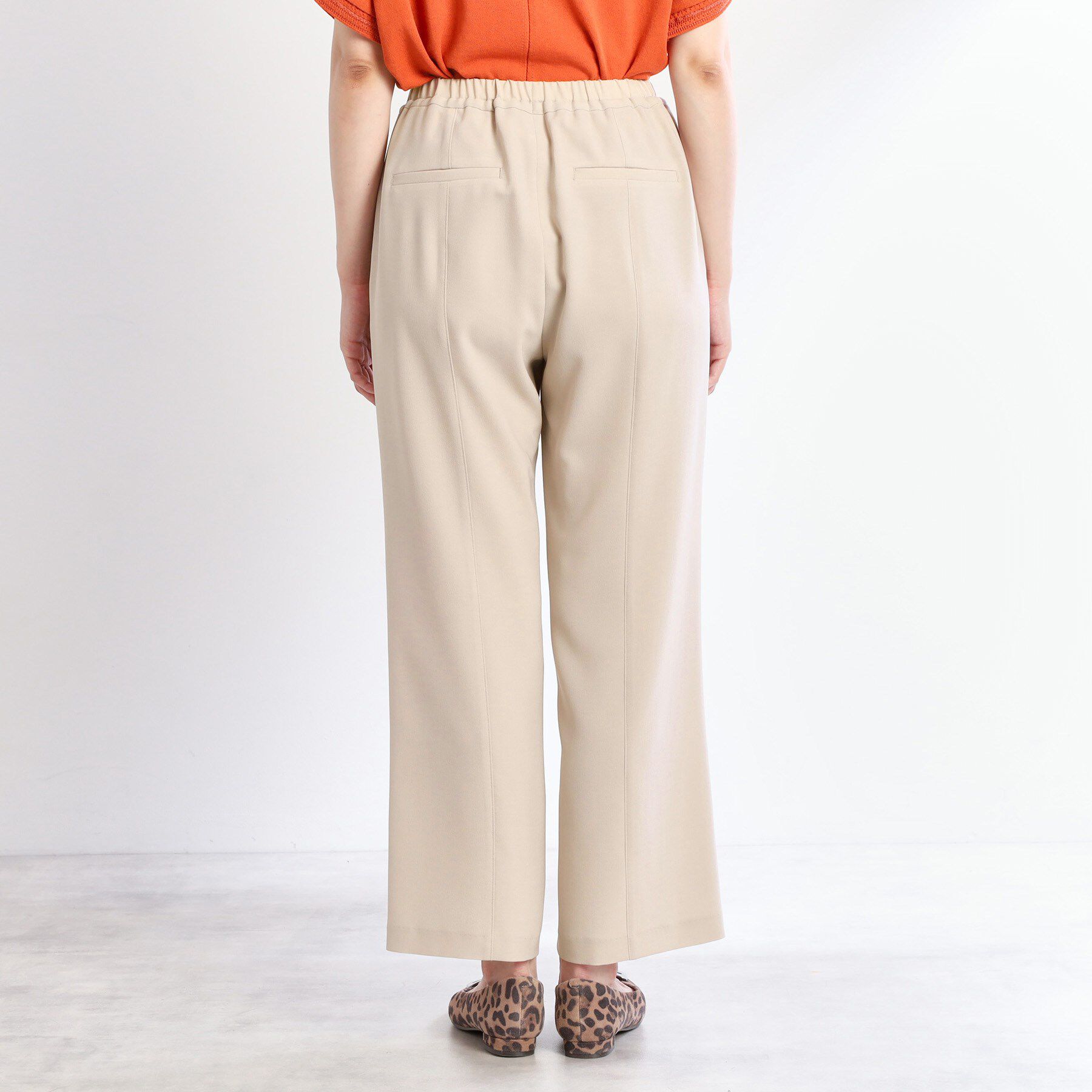 Reflect「【接触冷感／マシンウォッシュ可／ウエスト総ゴム】ワイドシルエットパンツ」|その他|