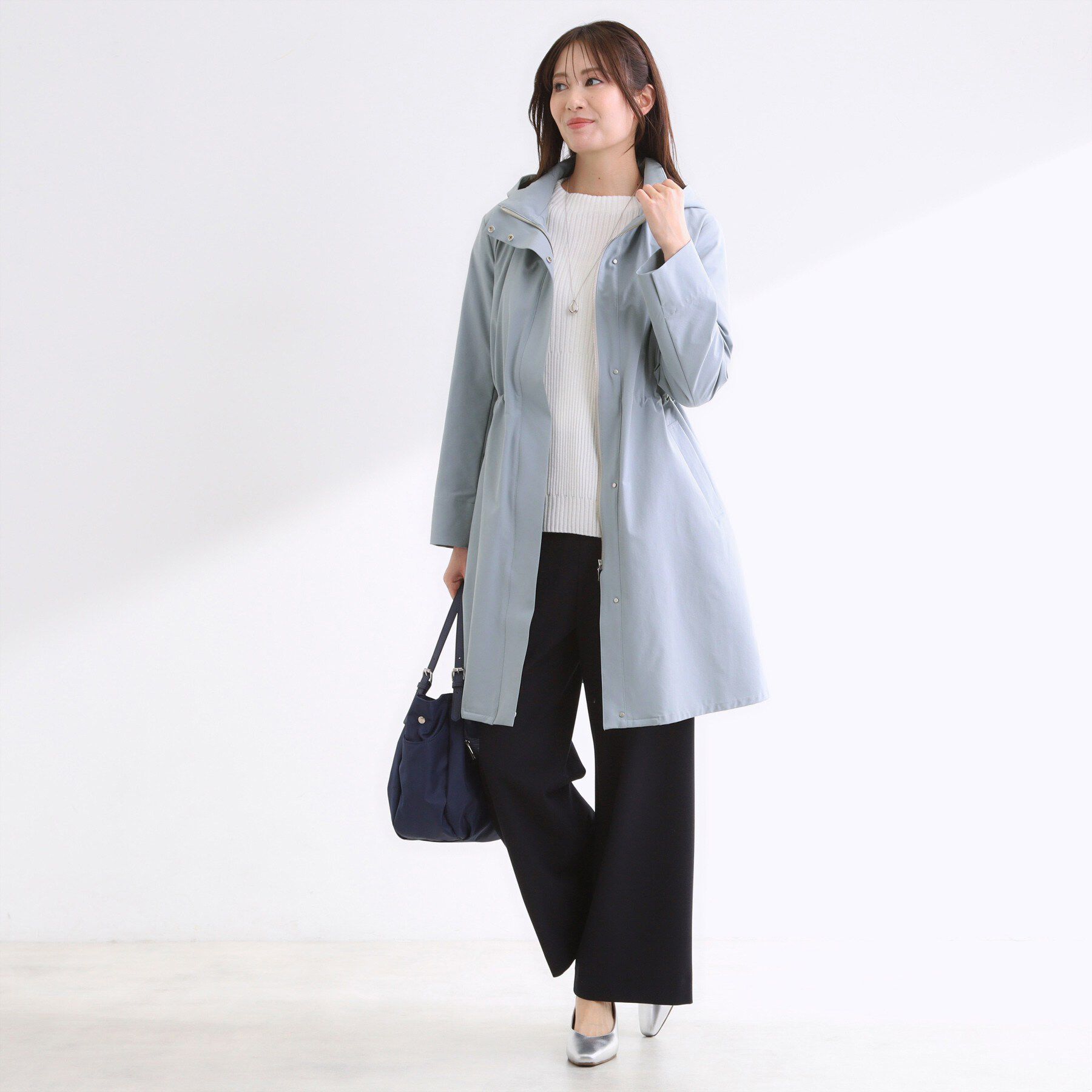 Reflect「【中綿ライナー付き】ライナー付きフーデッドロングコート」|その他|