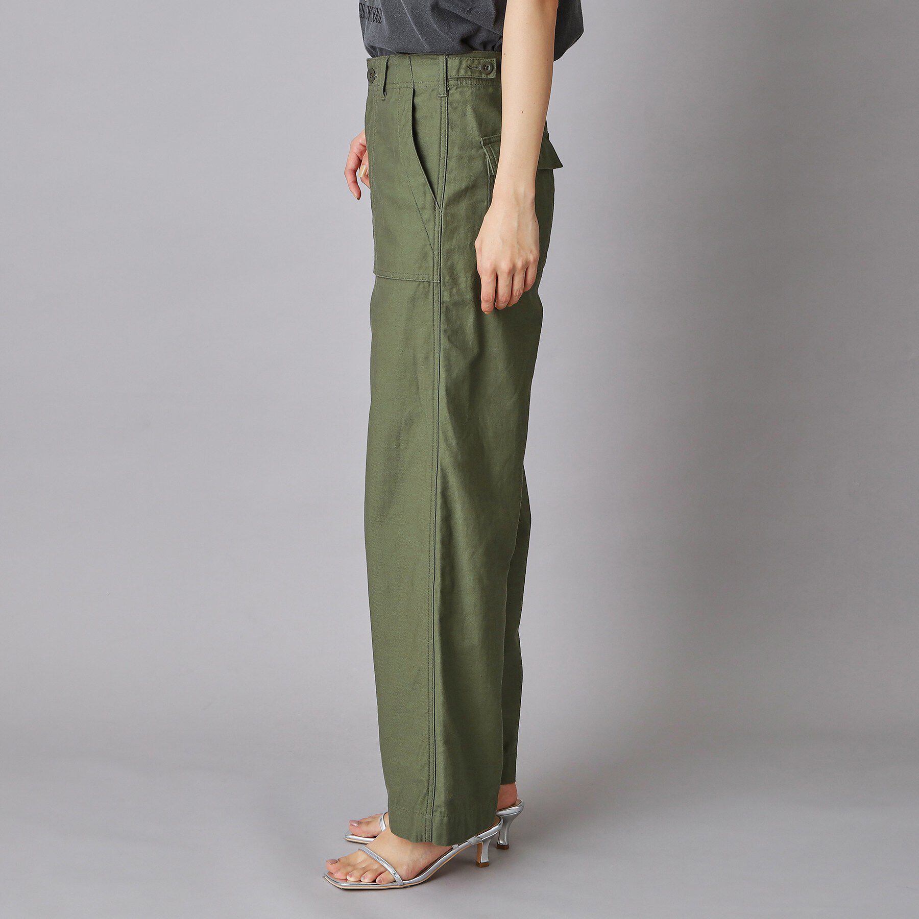 DRESSTERIOR「【ウォッシャブル】バックサテンベイカーパンツ」|その他|