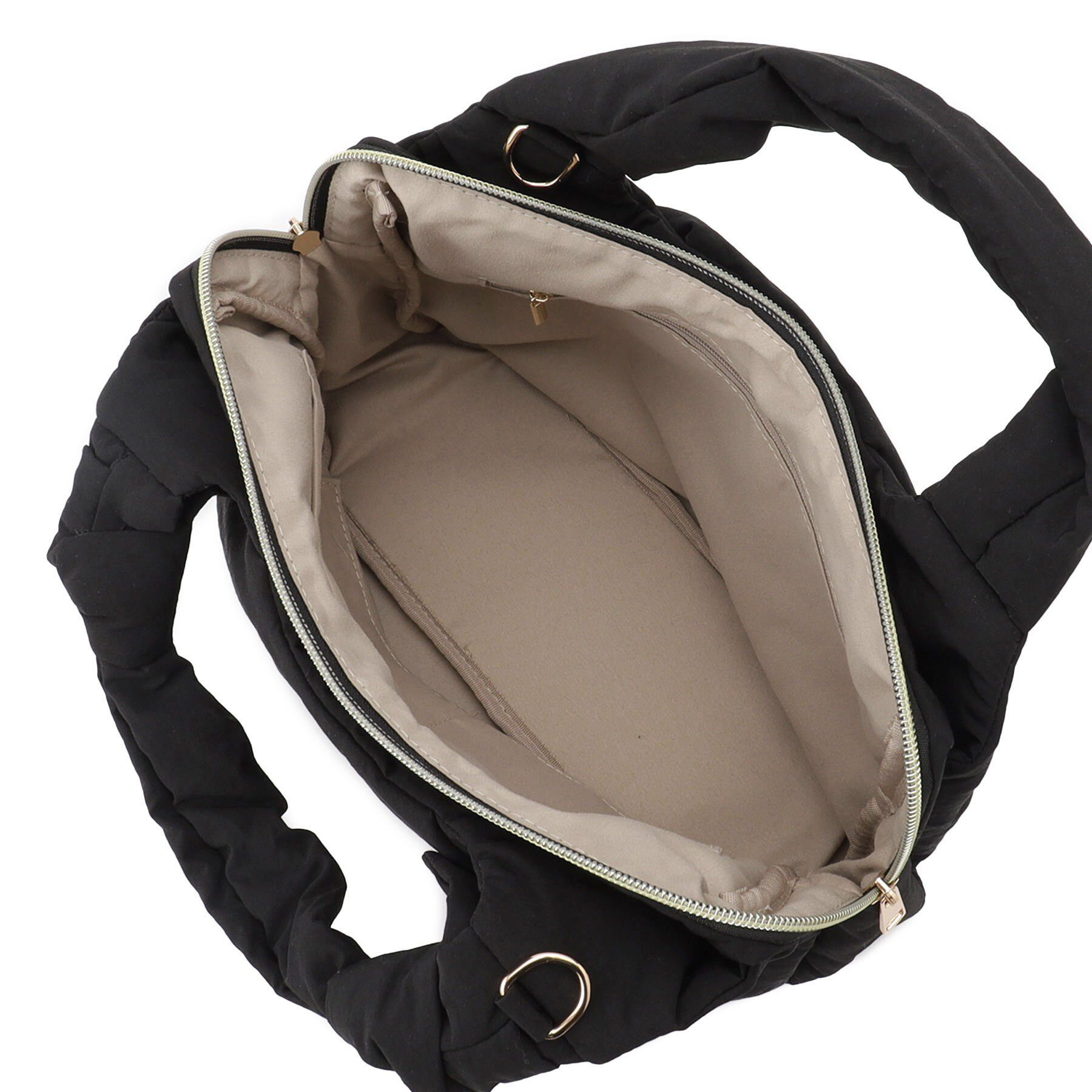 grove「【晴れの日も雨の日も】撥水アオリハンドルノットナイロン2WAYトート」|トートバッグ|