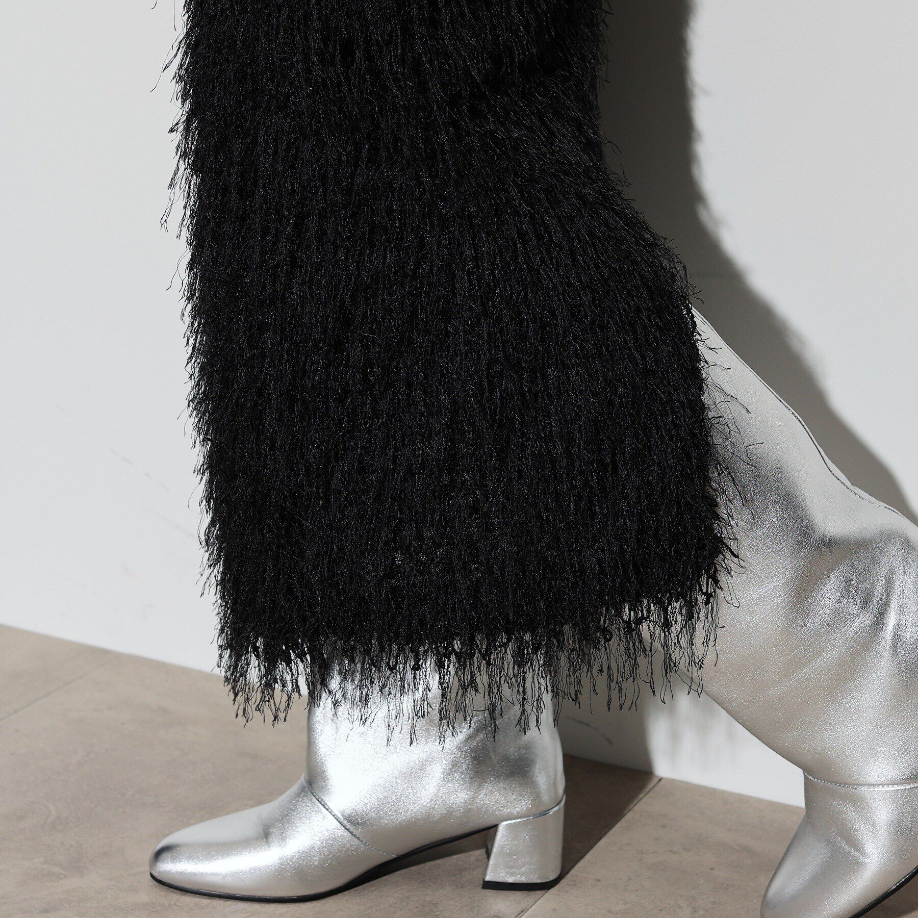 GALLEST「カットシャギータイトスカート」|スカート|