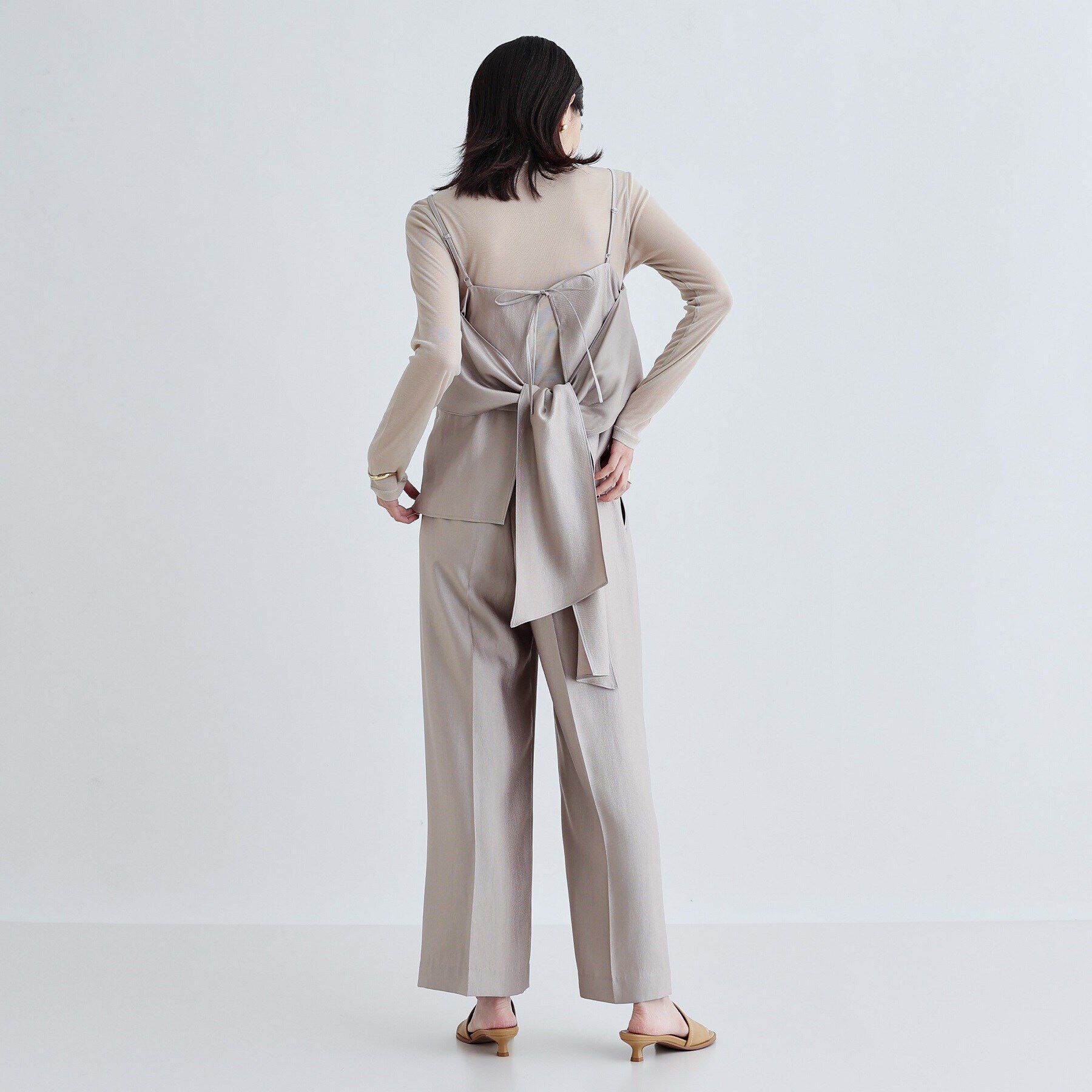 GALLEST「【セレモニー/セットアップ可能】タックストレートパンツ」|その他|