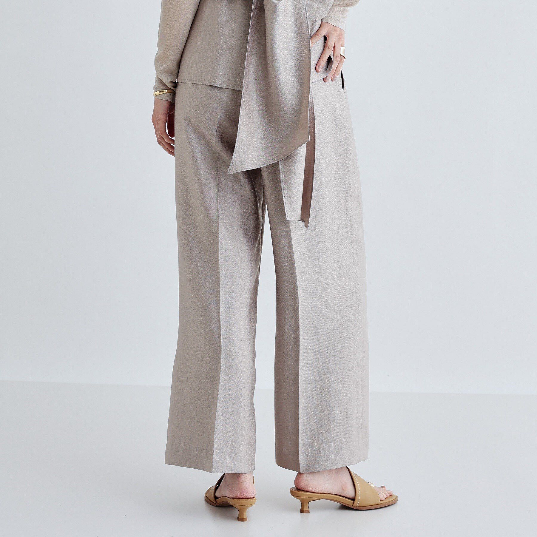 GALLEST「【セレモニー/セットアップ可能】タックストレートパンツ」|その他|