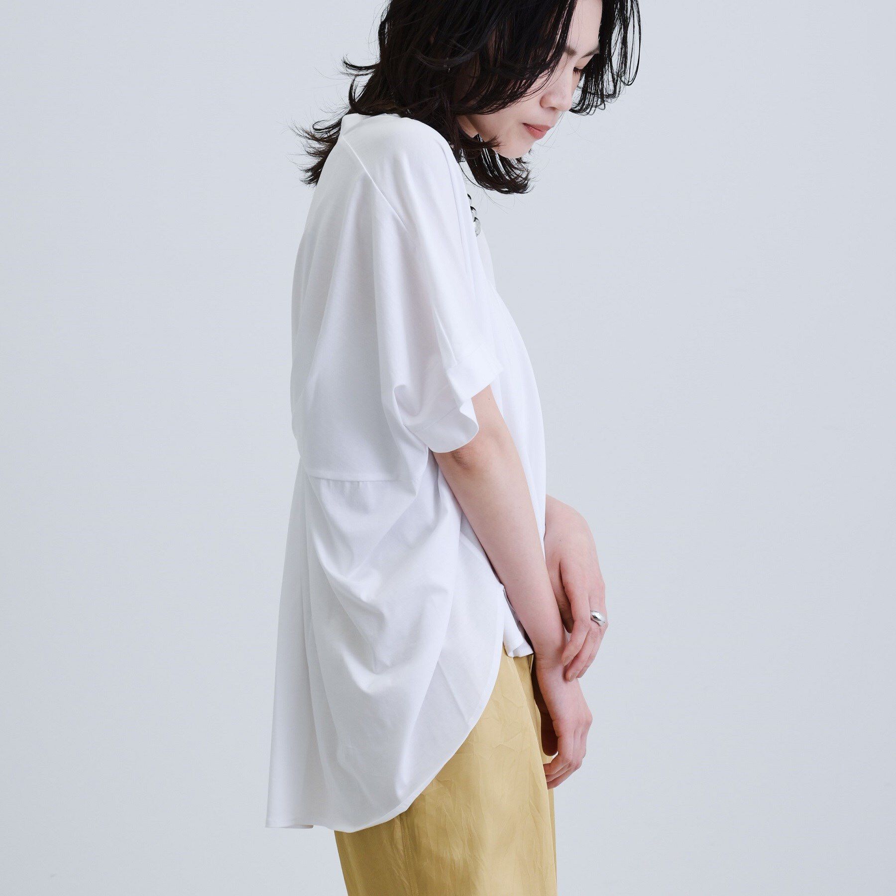 GALLEST「ギャザーポンチョカットソー」|Tシャツ・カットソー|