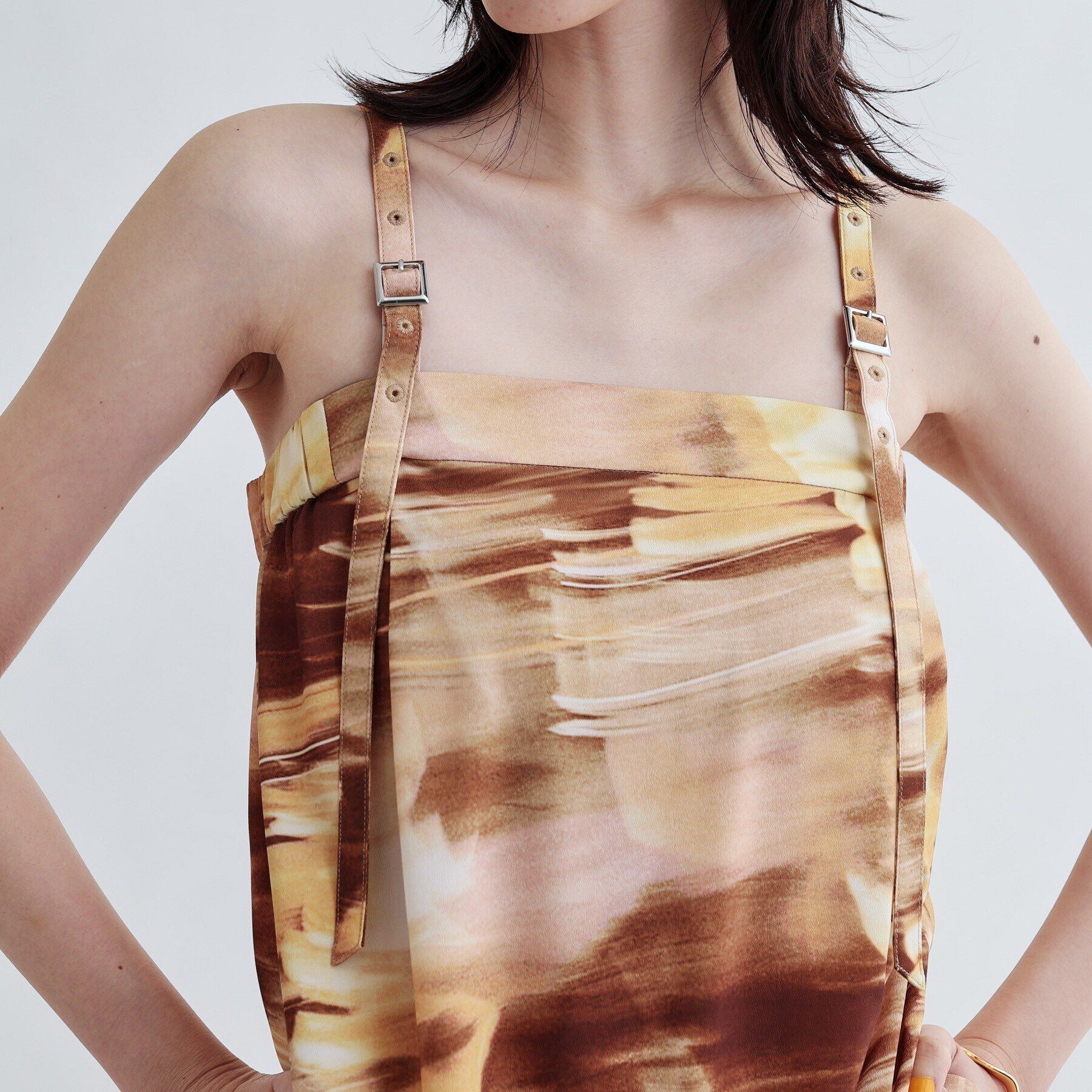 GALLEST「デジタルプリントキャミワンピース」|ワンピース|