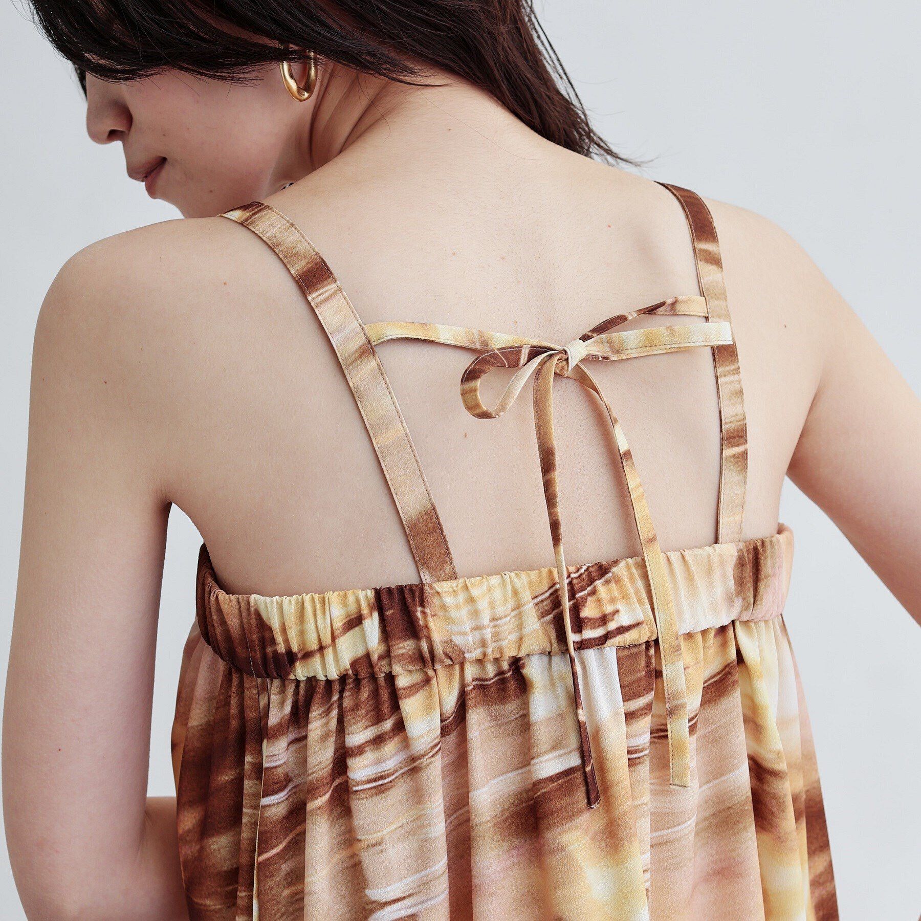 GALLEST「デジタルプリントキャミワンピース」|ワンピース|