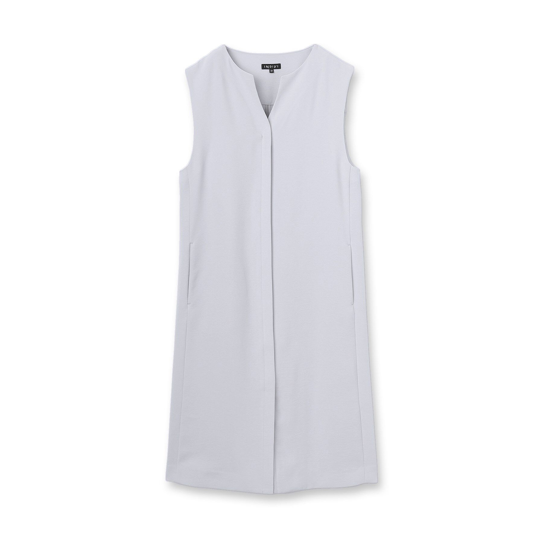 INDIVI「【着る日傘/遮熱/UVケア】ロングジレジャケット」|ベスト・ジレ|