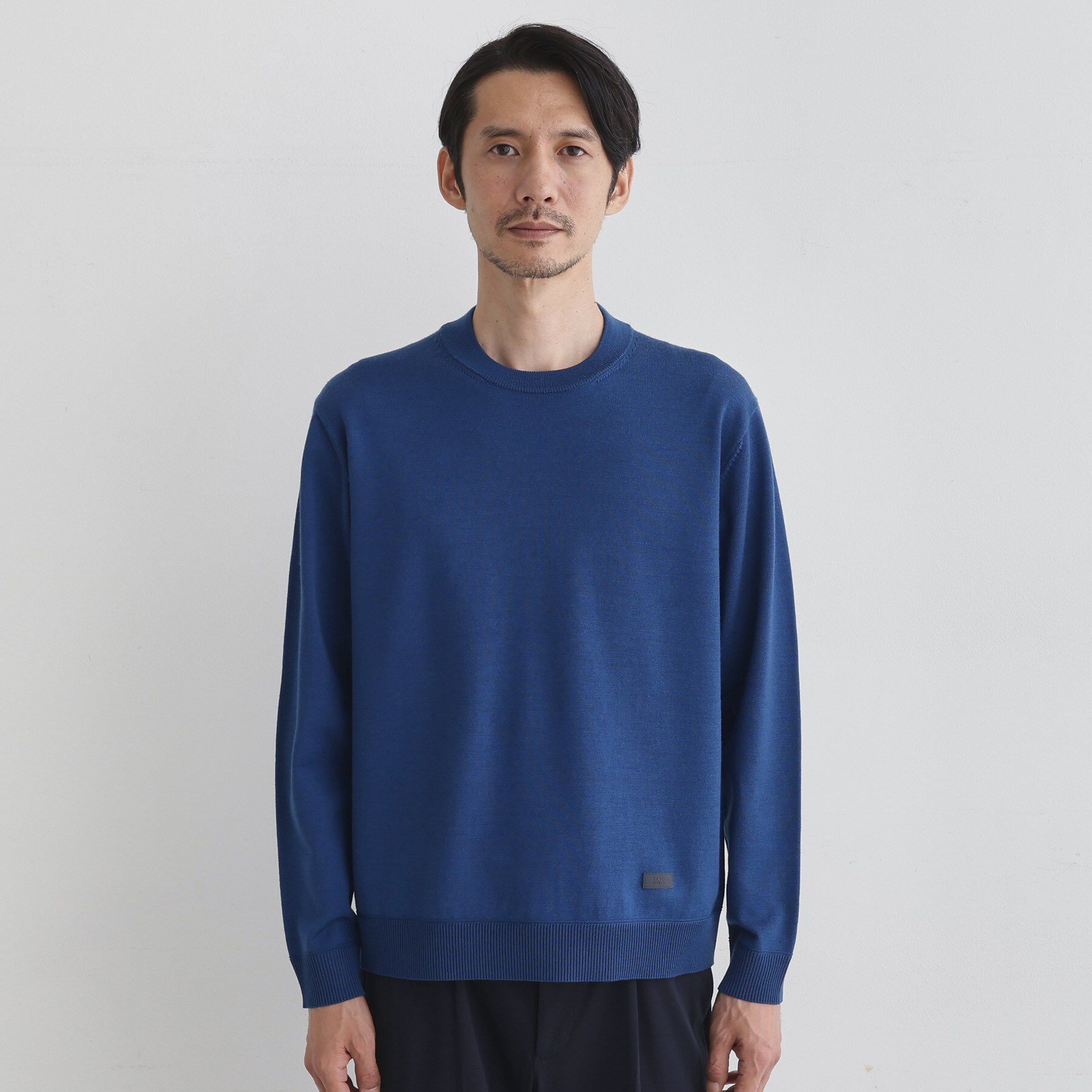 TAKEO KIKUCHI「【Sサイズ～】アンチピリング テーラードネック ニット」|ニット・セーター|