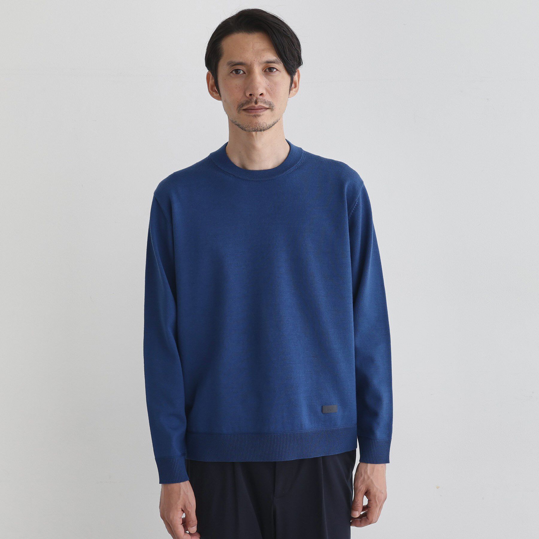 TAKEO KIKUCHI「【Sサイズ～】アンチピリング テーラードネック ニット」|ニット・セーター|